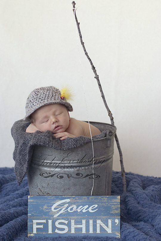 Danny, 13 days new // Morris, IL newborn photographer - Today Everlasting  Photography